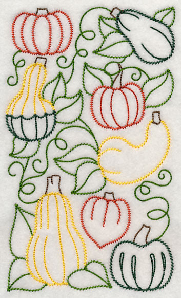 Autumn Squash Medley (Vintage)