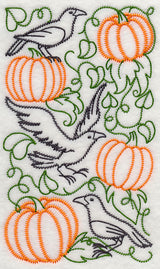 Crow and Pumpkin Medley (Vintage)