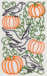Crow and Pumpkin Medley (Vintage)