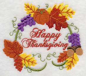 Happy Thanksgiving Wreath