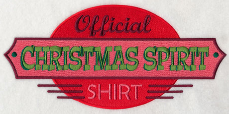 Official Christmas Spirit Shirt
