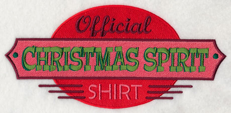 Official Christmas Spirit Shirt