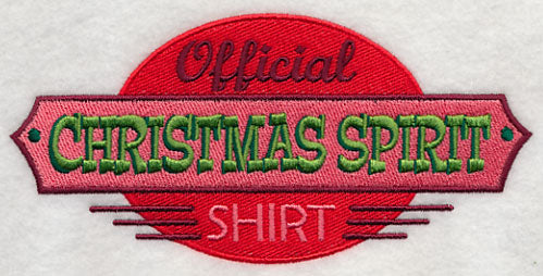 Official Christmas Spirit Shirt