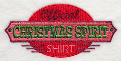 Official Christmas Spirit Shirt