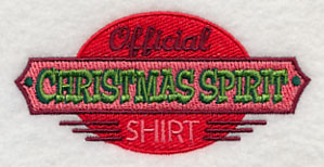 Official Christmas Spirit Shirt