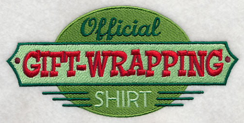 Official Gift-Wrapping Shirt