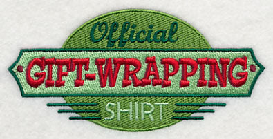 Official Gift-Wrapping Shirt