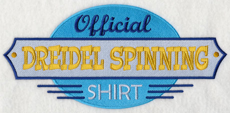 Official Dreidel Spinning Shirt