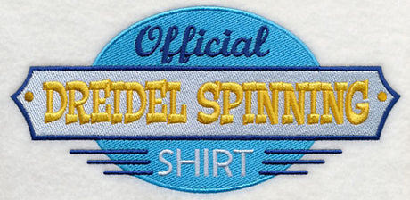 Official Dreidel Spinning Shirt