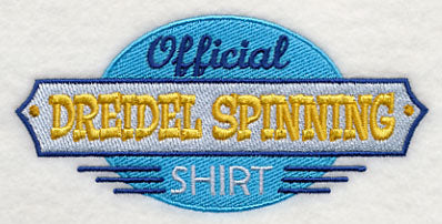 Official Dreidel Spinning Shirt