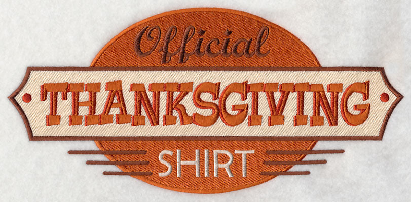 Official Thanksgiving Shirt