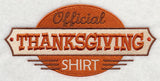 Official Thanksgiving Shirt