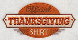 Official Thanksgiving Shirt