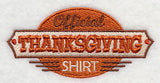 Official Thanksgiving Shirt