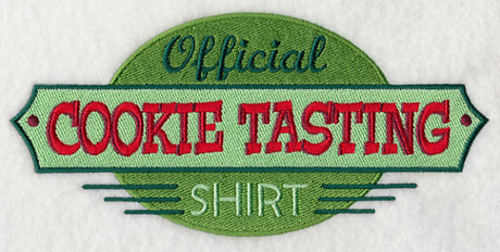 Official Cookie Tasting Shirt