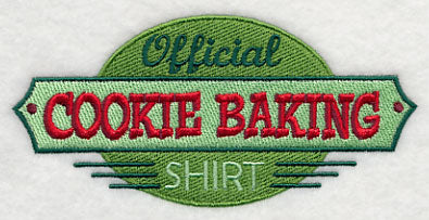 Official Cookie Baking Shirt