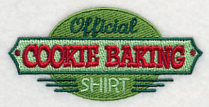Official Cookie Baking Shirt