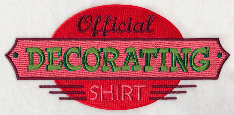 Official Decorating Shirt