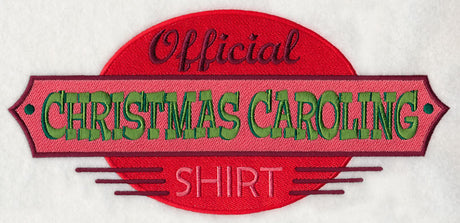 Official Christmas Caroling Shirt