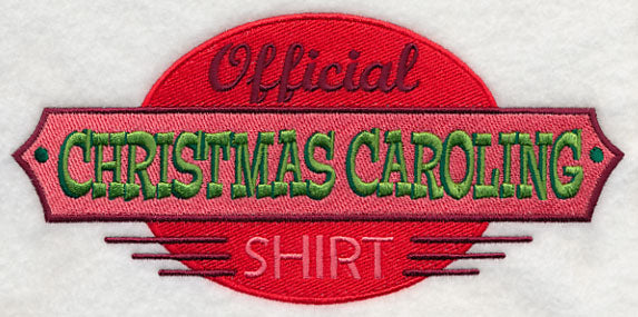 Official Christmas Caroling Shirt