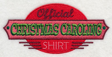 Official Christmas Caroling Shirt