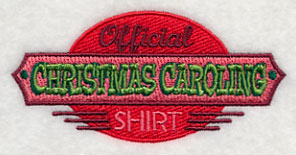 Official Christmas Caroling Shirt