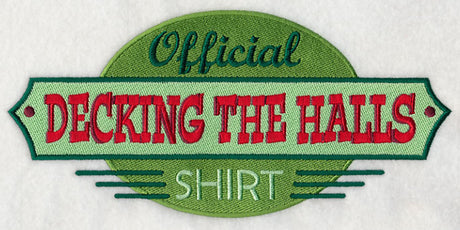 Official Decking the Halls Shirt