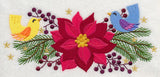 Birdies on Poinsettia & Pine