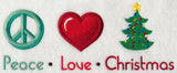 Peace Love Christmas