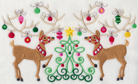 Tree Trimming Reindeer