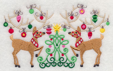 Tree Trimming Reindeer