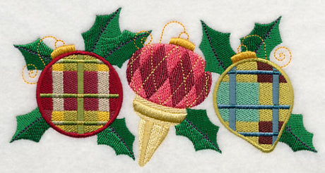 Festive Fashion Ornaments