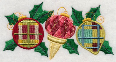 Festive Fashion Ornaments