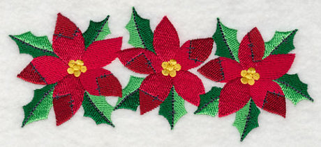 Patchwork Poinsettias