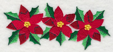 Patchwork Poinsettias