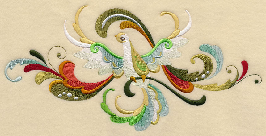 Christmas Peace Dove Spray 2