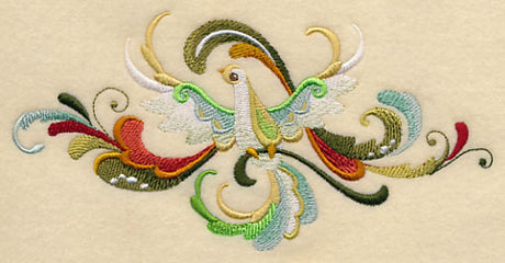 Christmas Peace Dove Spray 2