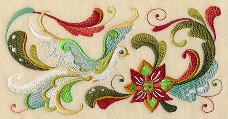 Christmas Peace Dove Border 1