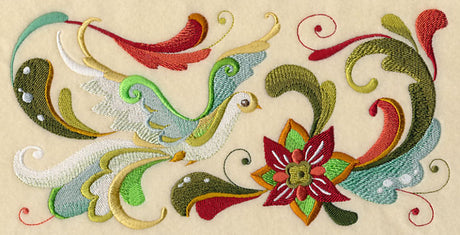 Christmas Peace Dove Border 1
