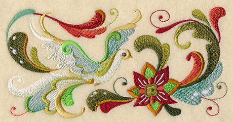 Christmas Peace Dove Border 1