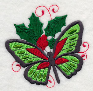 Christmas Butterfly 3