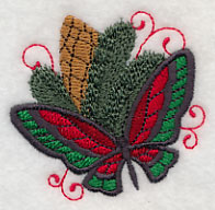 Christmas Butterfly 6