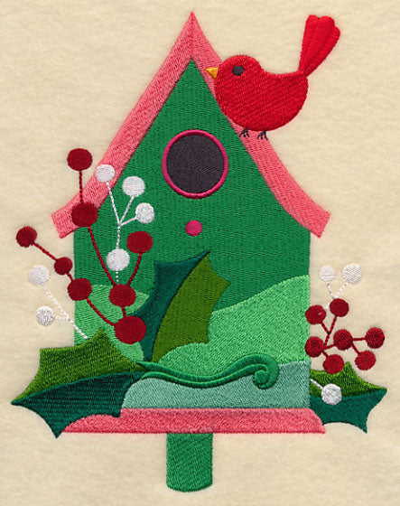 Christmas Birdie Bungalow - Bright Berries