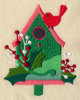 Christmas Birdie Bungalow - Bright Berries