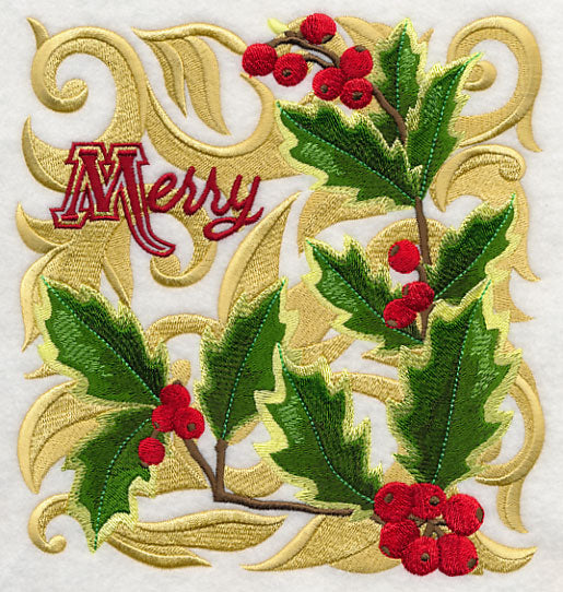 Christmas Spirit Blooms - Holly
