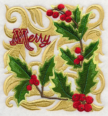 Christmas Spirit Blooms - Holly