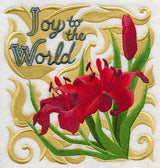 Christmas Spirit Blooms - Scarlet Lilies