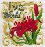 Christmas Spirit Blooms - Scarlet Lilies