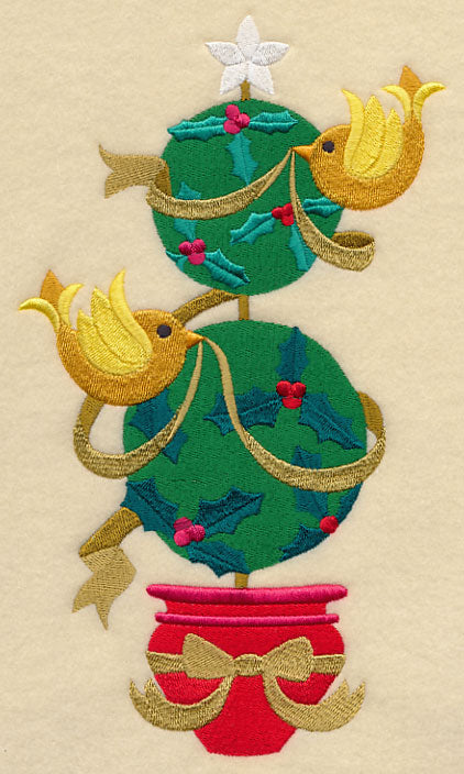 Sweet Tweet Christmas Topiary