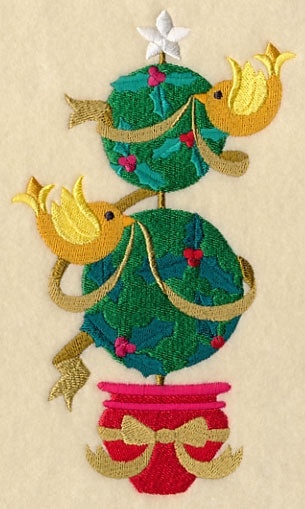 Sweet Tweet Christmas Topiary